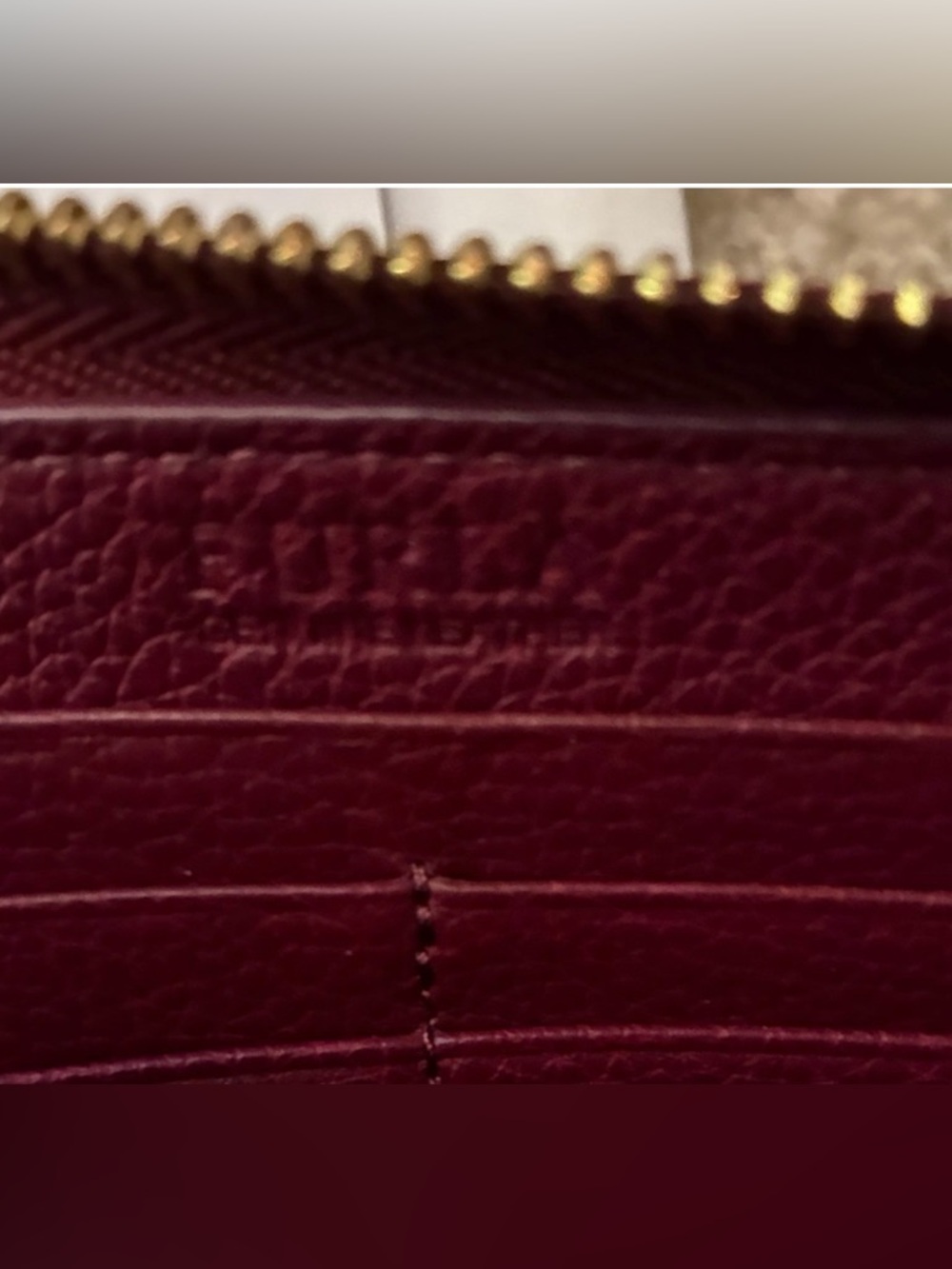 Furla with COA and Dusty - Women's Deep wine Full length Wallet - Picture 2 of 5